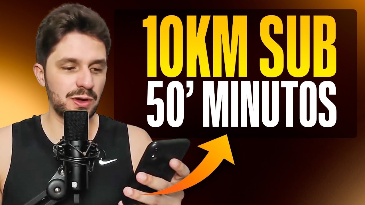 COMO CORRER 10KM ABAIXO DOS 50’ MINUTOS
