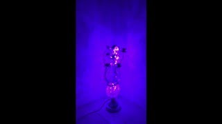 Decorative LED Fancy Lamp Purple O-7- Souq.com