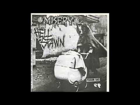 Misery / Hellspawn - Poison Gas Split EP 1992 (Full Album)