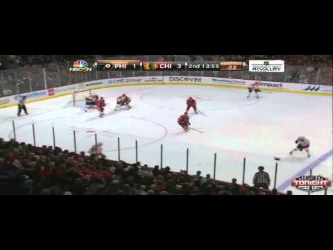 RS 13/14 : Chicago Blackhawks vs. Philadelphia Flyers Highlights 12/11/13