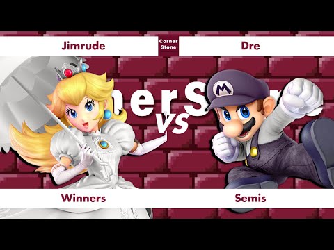 Cornerstone #39 - Winners Semis - Jimrude (Peach) vs Dre (Mario)