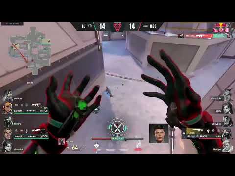 M3C nAts INCREDIBLE 1v4 clutch in OVERTIME vs Team Liquid | VCT EMEA LCQ