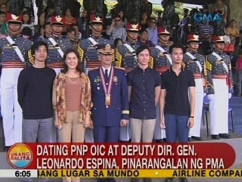 UB: Ex-PNP OIC at Deputy Dir. Gen. Leonardo Espina, pinarangalan ng PMA