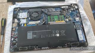 Dell Latitude 7290: how to change the battery