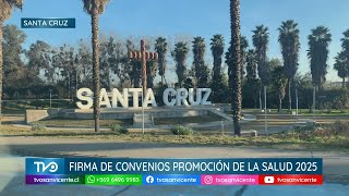 Seremi Salud firma convenios de Promoción de Salud 2025 con municipios de la provincia de Colchagua