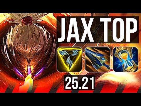 JAX vs IRELIA (TOP) | 11/1/9, Comeback, Legendary | KR Master | 25.21