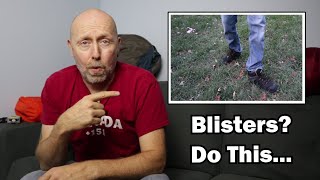 What To Do If You Get Blisters While Backpacking or Hiking.