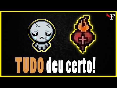 A RUN MAIS SORTUDA EM UM DIA ERRADO! - THE BINDING OF ISAAC REPENTANCE - #505 PTBR