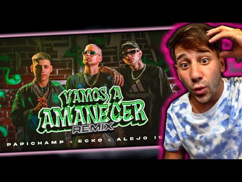 ZUKWAAN REACCIONA a Papichamp, ECKO, Alejo Isakk - Vamos A Amanecer (Remix) (Video Oficial)