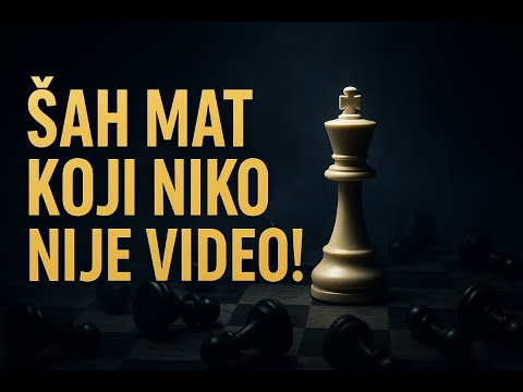 Šah mat koji niko nije video – neverovatna žrtva i mat kombinacija!