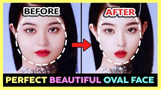 ✨ GET PERFECT SMALL FACE OVAL EXERCISE | CHANGE ROUND FACE INTO AN OVAL FACE, TONED AND SLIM FACE