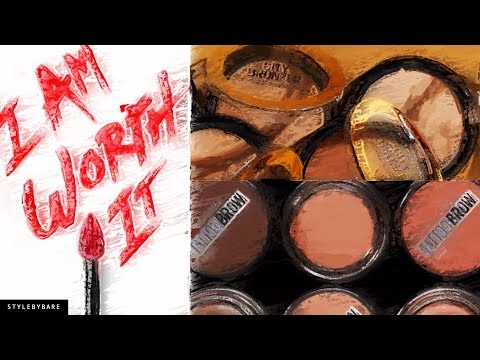 DRUGSTORE 2019 TRY ON! MAYBELLINE CITY BRONZER CONTOUR POWDER,  BROW POMADE, L'OREAL MATTE LIP STAIN Video