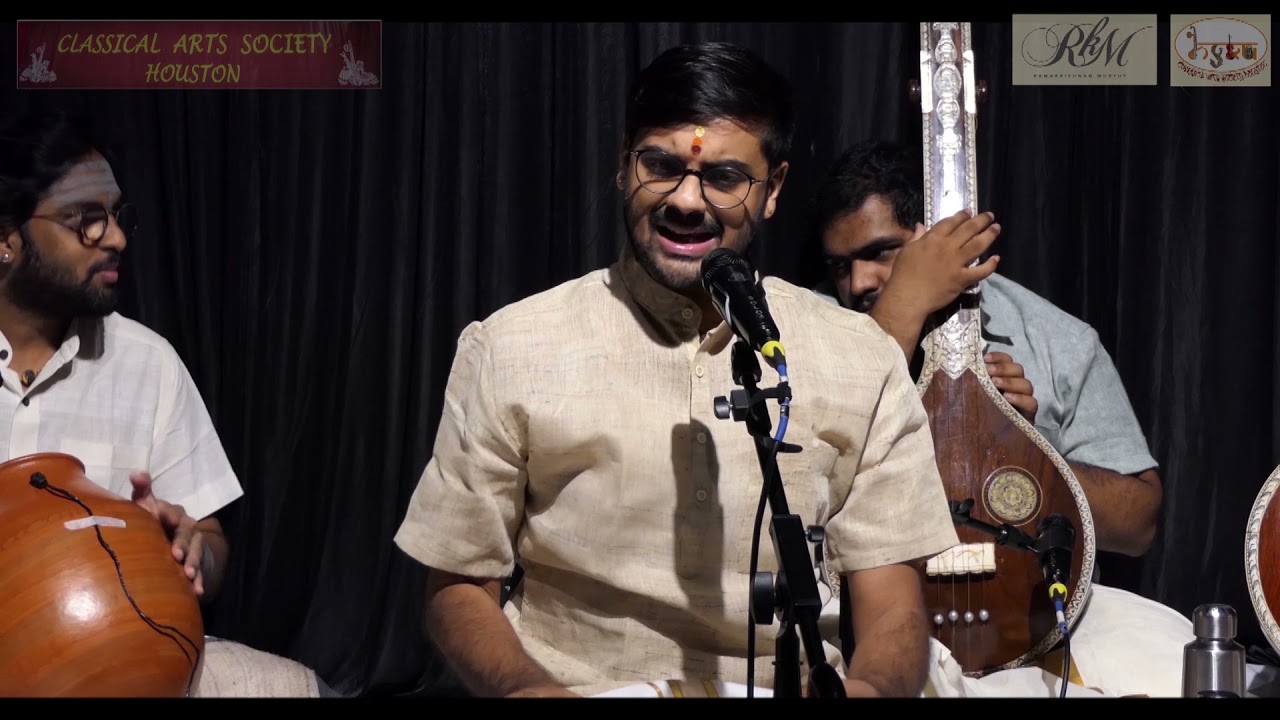 Ramakrishnan Murthy - Classical Arts Society, Houston, Aug 2021