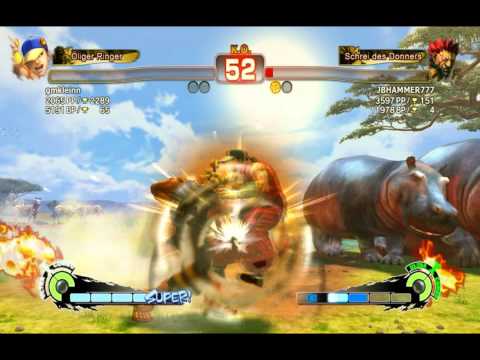 JBHAMMER777 (Akuma) VS Gmkleinn (YUN) Ranked Match SSF4 AE