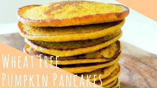 Easy Gluten Free Pumpkin Pancakes | HEALTHY RECIPE | Baby Led Weaning 6 months+
