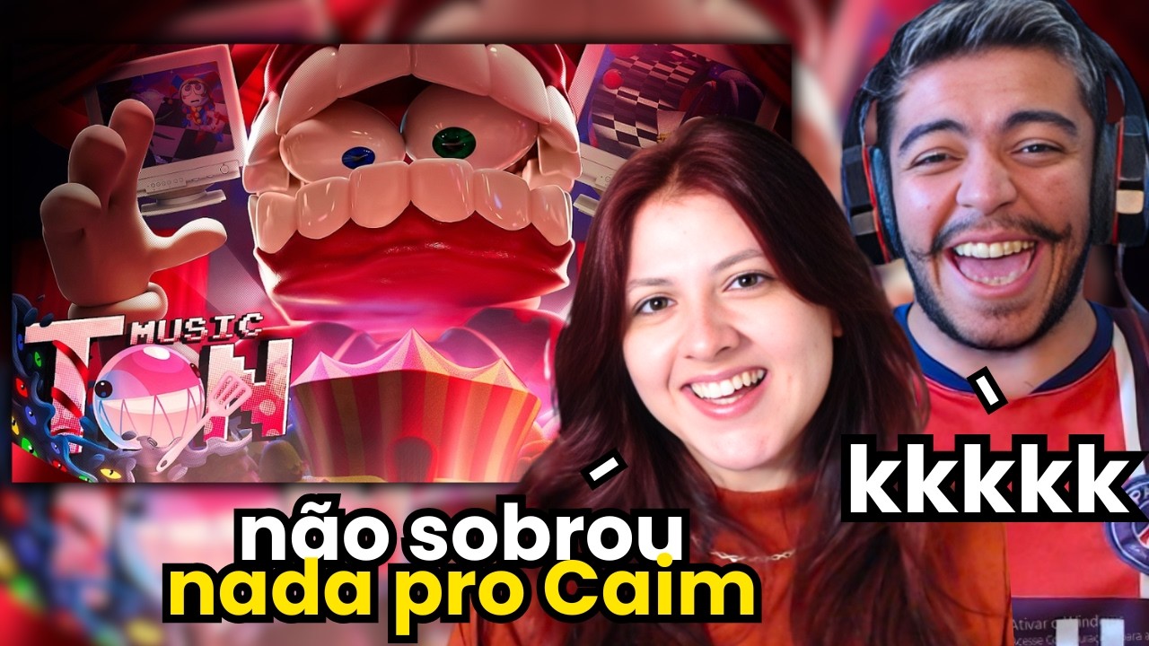 Circo Digital | Caim (The Amazing Digital Circus) | Papyrus Da Batata | REACT