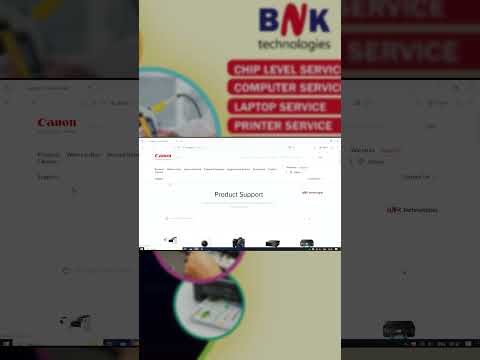 Canon GX5070 Printer Software / Driver Download & Installation I Full Setup Video Without CD #shorts