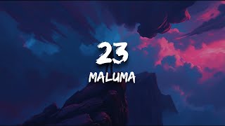 Maluma - 23 (Letra)