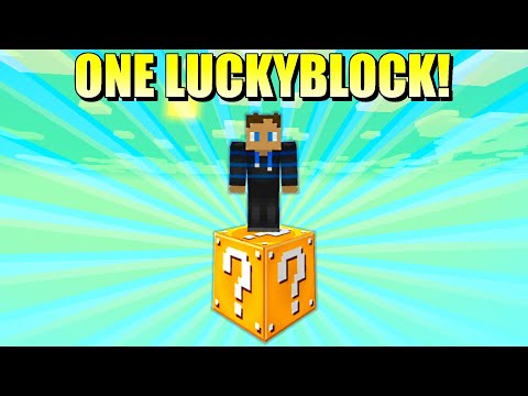 Kan Jeg Overleve På En Lucky OneBlock!?