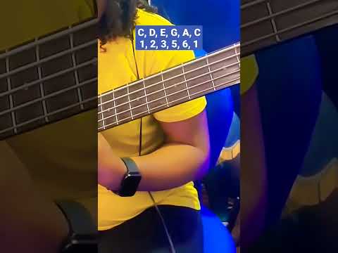 2 Scales Every Gospel Bass player should know #shorts