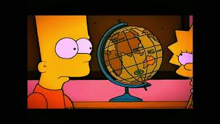 Lisa Teaches Bart about Rand McNally