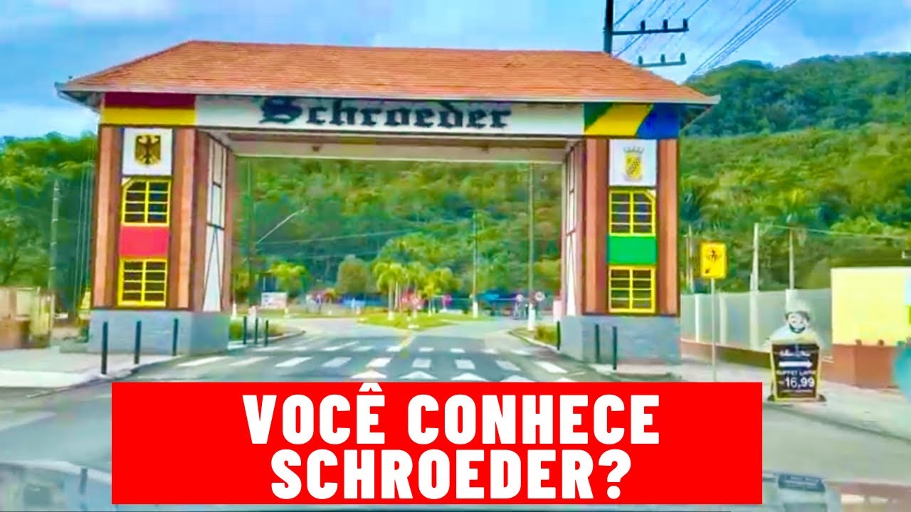 Conheça uma das cidades alemã no Brasil/Schroeder-SC