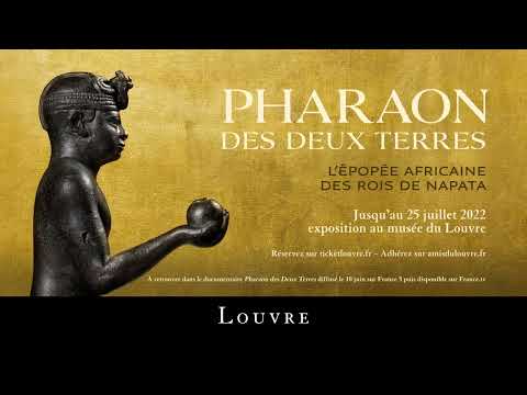 Teaser de l'exposition Pharaon des deux terres au Musée du Louvre