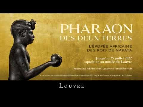 Teaser de l'exposition Pharaon des deux terres au Musée du Louvre 