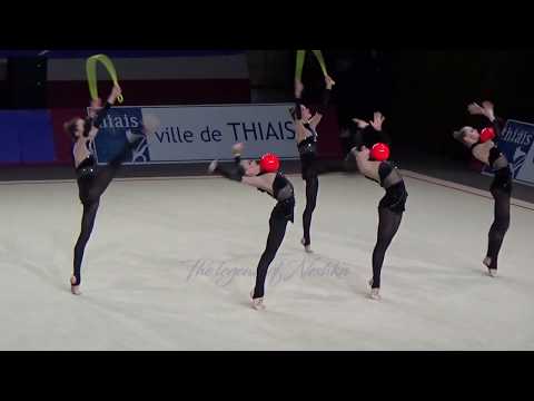 UKRAINE 3 balls 2 ropes - 2018 Thiais AA