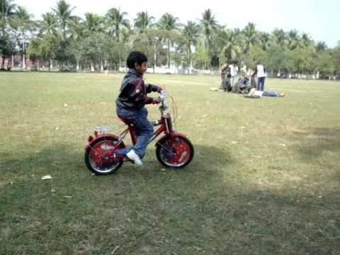 Taseen: Ride Bicycle in Rajshahi University Campus