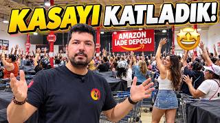 DOLU DOLU ÜRÜN AVI! 💰 AMAZON İADE DEPOSUNDA KASAYI KATLADIK!