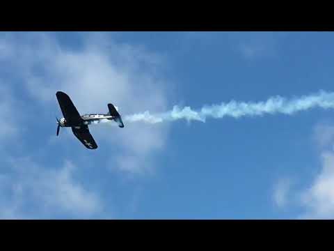 USMC AV-8B Harrier Demonstration - Cleveland National Airshow 2015