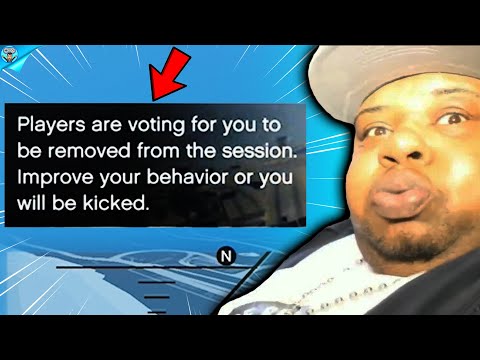 Making a sweaty griefer ANGRY on GTA Online!