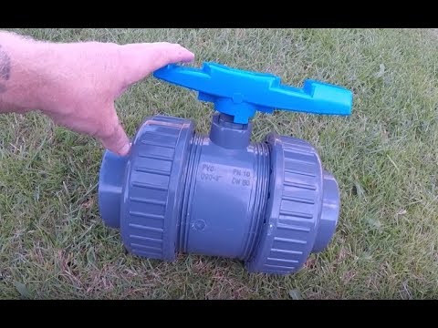 Koi ---HOW TO---  Double Union Ball valve installation tip