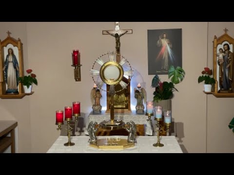 LIVE Eucharistic Adoration - Sisters of Divine Mercy