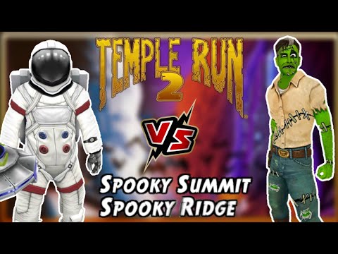 Selene Celeste VS Guy Dangerous Frankeguy Halloween Spooky Summit VS Spooky Ridge Temple Run 2