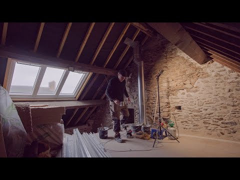 Lime Mortar, Stud Ceiling, Daydreaming, and Stuff