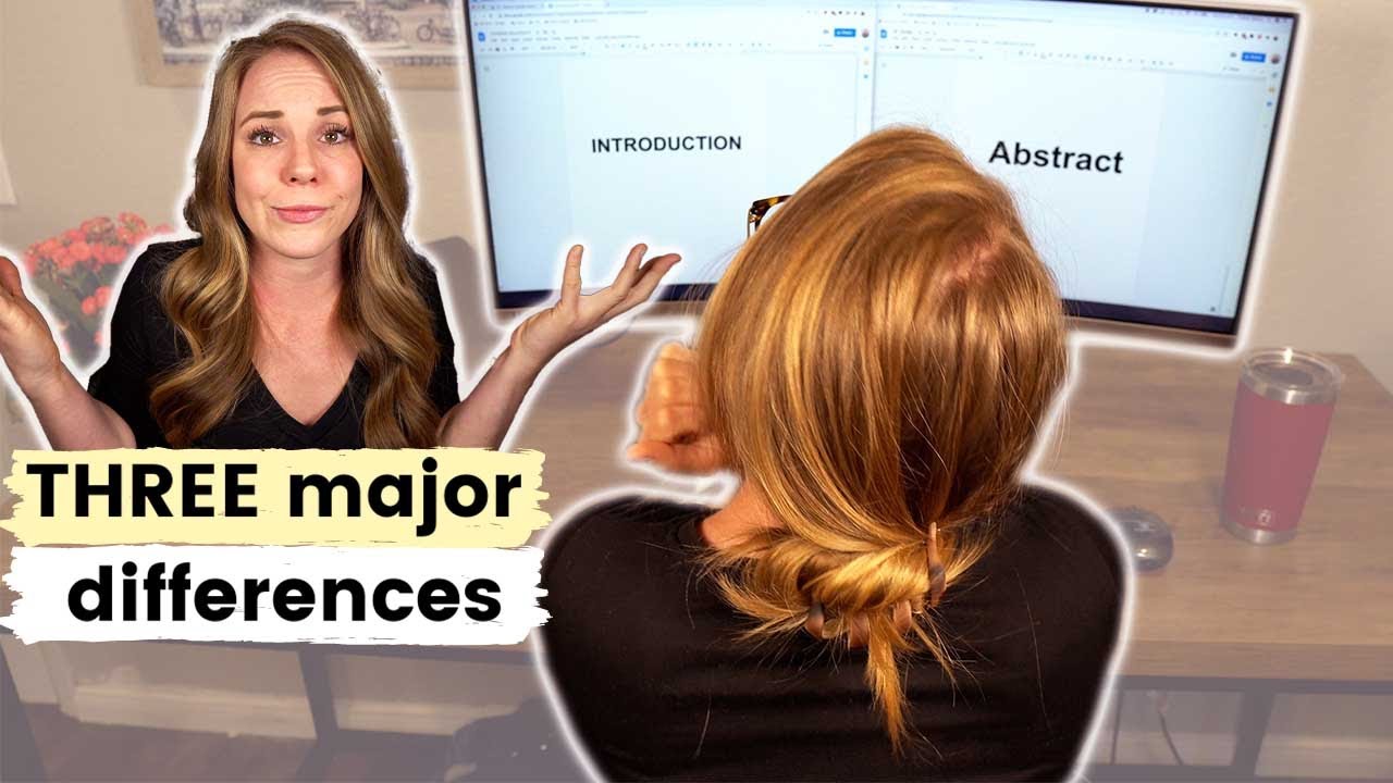 Abstract vs Introduction: Major differences between an abstract and an introduction