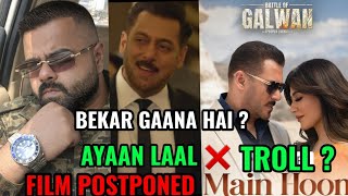 Download lagu SALMAN KHAN'S BATTLE OF GALWAN : MAIN HOON SONG REVIEW BY AAMIR ANSARI mp3