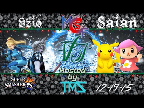 MCSF- TMS|Ezio (ZSS, Cloud) Vs. Saian (Pikachu,Villager) SSB4 Singles - Smash 4 - Smash Wii U