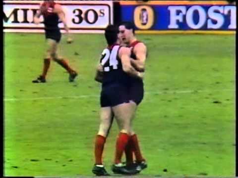 VFL Football Flashbacks : 1988 Melbourne vs Essendon Round 6 MCG