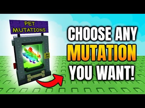 UNLIMITED MUTATION GLITCH! Claim Pet Mutation Machine Infinitely! in Grow a Garden