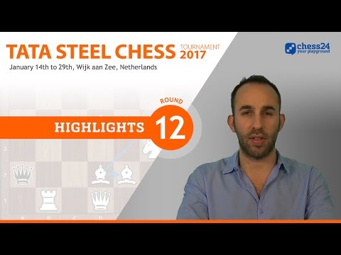 Game of the Day - Eljanov - Carlsen - 2017 Tata Steel Masters