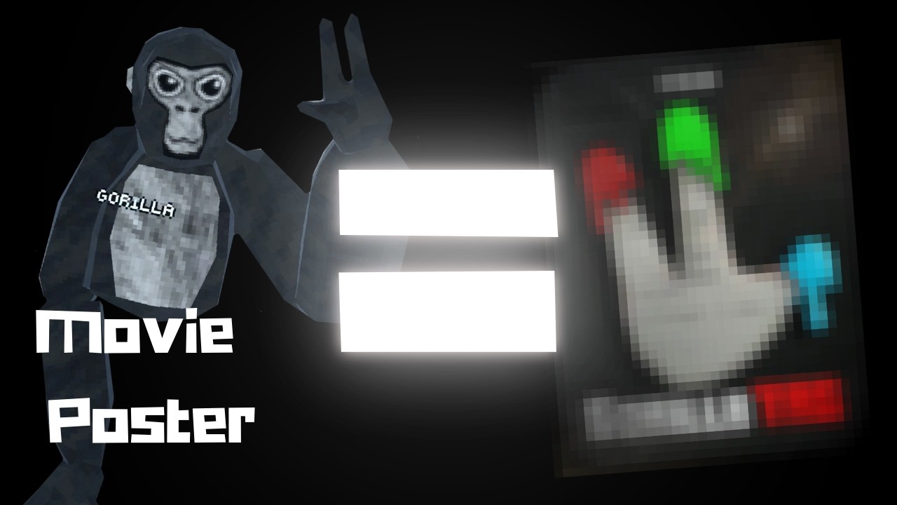 I Created a CRAZY Gorilla Tag Movie Poster!!