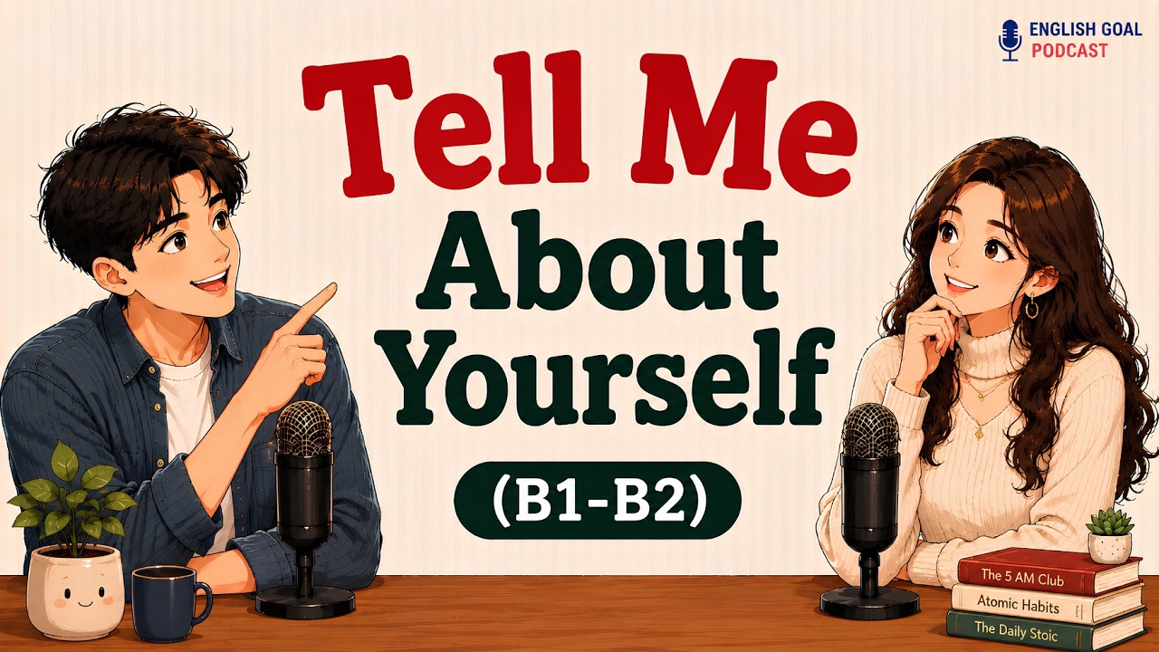 Learn How to Introduce Yourself Confidently in English | Easy English Podcast Conversation