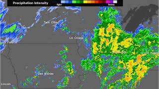 February 19-20, 2018: Overnight Radar Loop