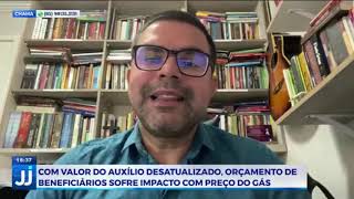 Participação do Prof. Thiago Holanda em reportagem sobre o valor do auxílio gás - 13/10/2025