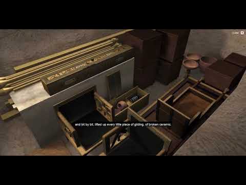 DIGITAL GIZA: Giza 3D - Tour of the Tomb of Queen Hetepheres