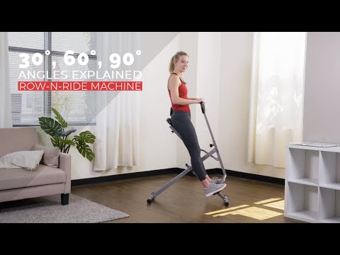 Row-N-Ride Machine 30°, 60°, 90° Angles Explained