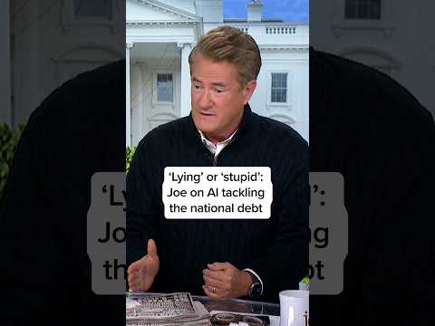 ‘Lying’ or ‘stupid’: Joe on AI tackling the national debt